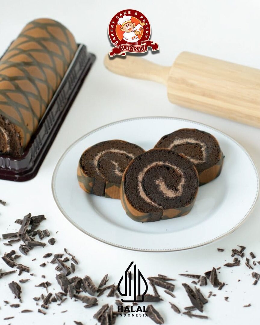 Bolu Gulung Coklat