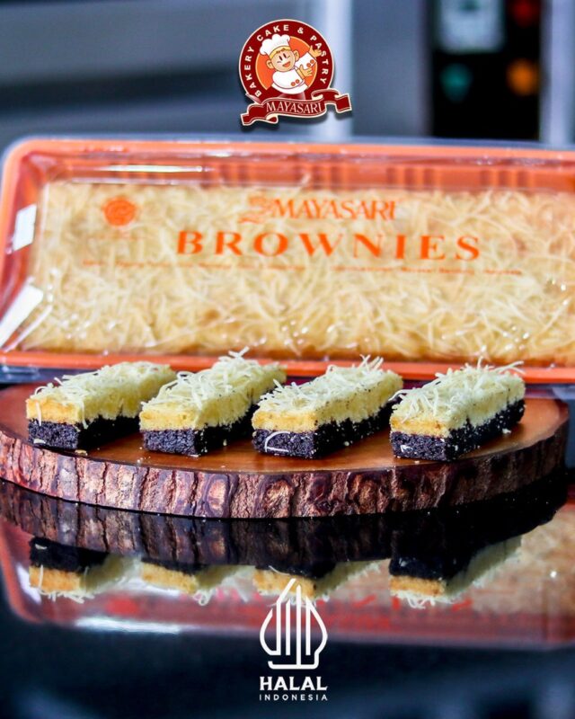 Brownies Panggang Keju Coklat