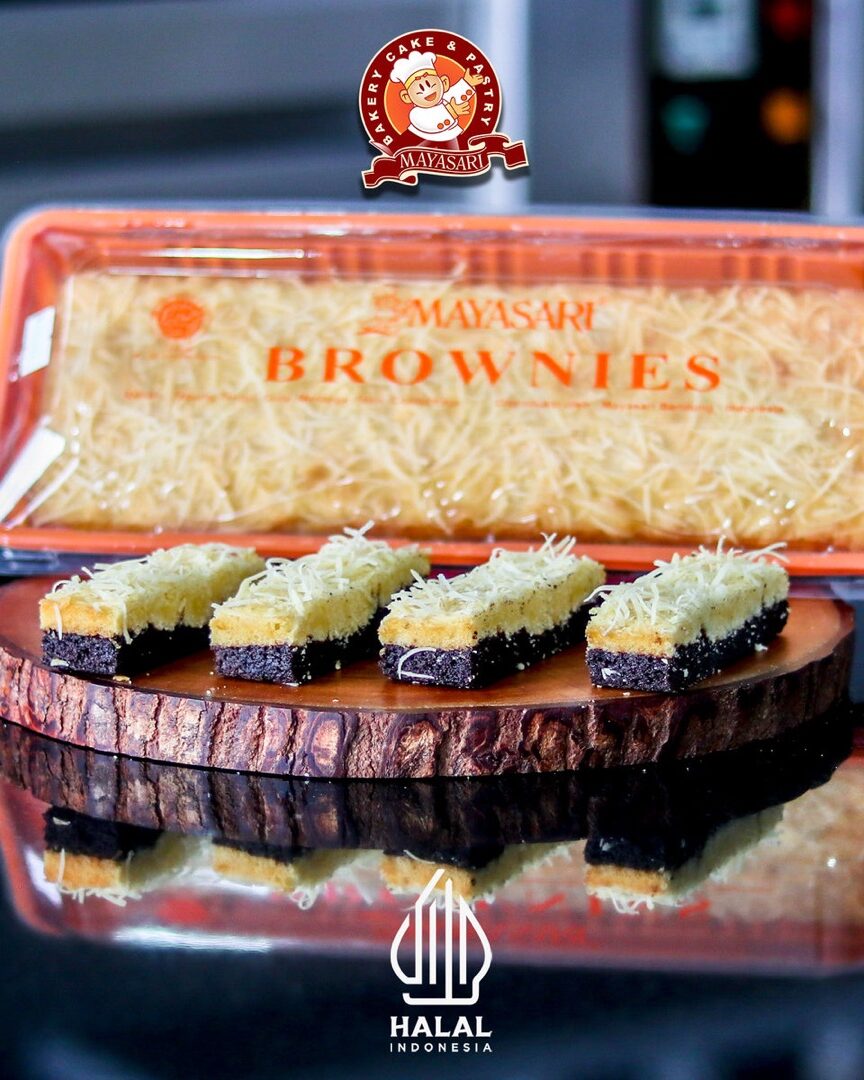 Brownies Panggang Keju Coklat