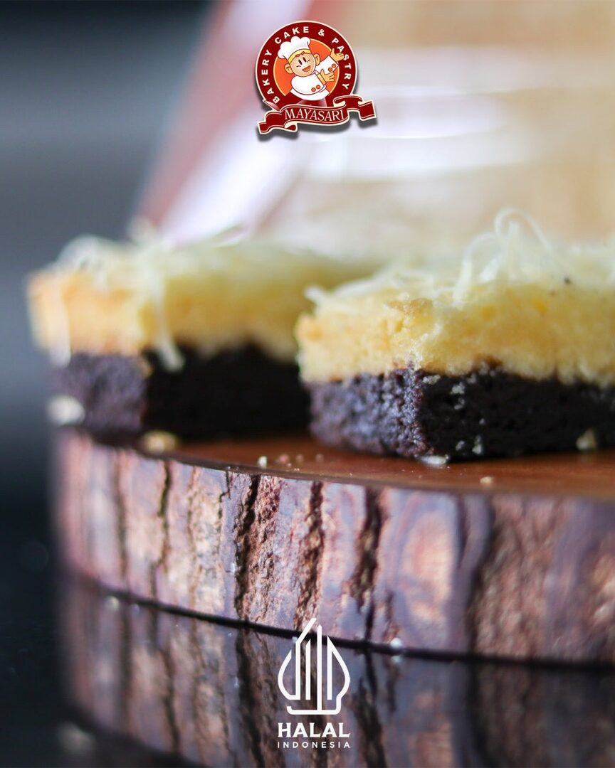 Brownies Panggang Keju Coklat