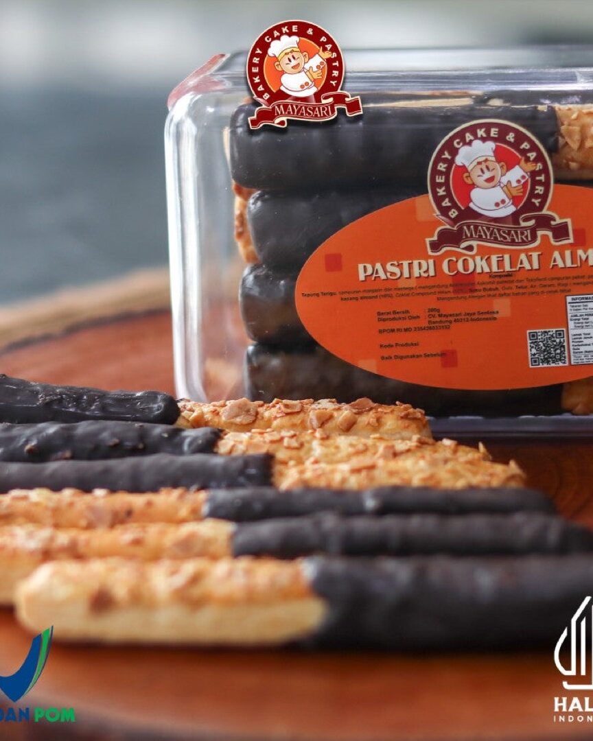 Coklat Almond Pastry Stick