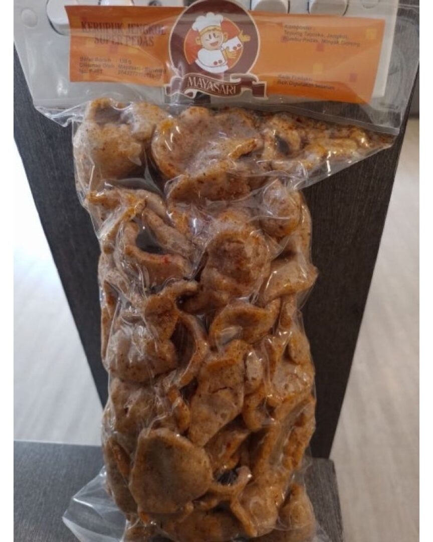 Keripik Jengkol Pedas