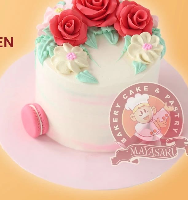 Mini Cake Rose Garden